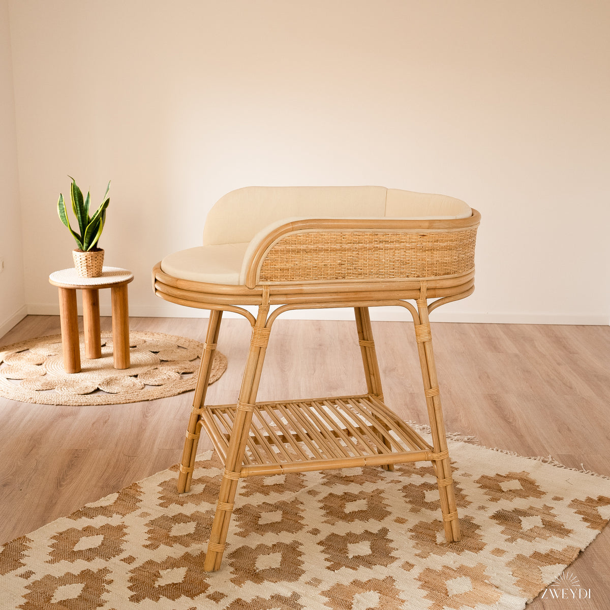 Capri Rattan Wickelkommode